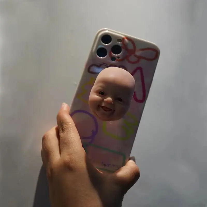 Face with Mini Reborn Baby Doll Face Top Everyday for Anti-Stress Toy Gift for Newyear